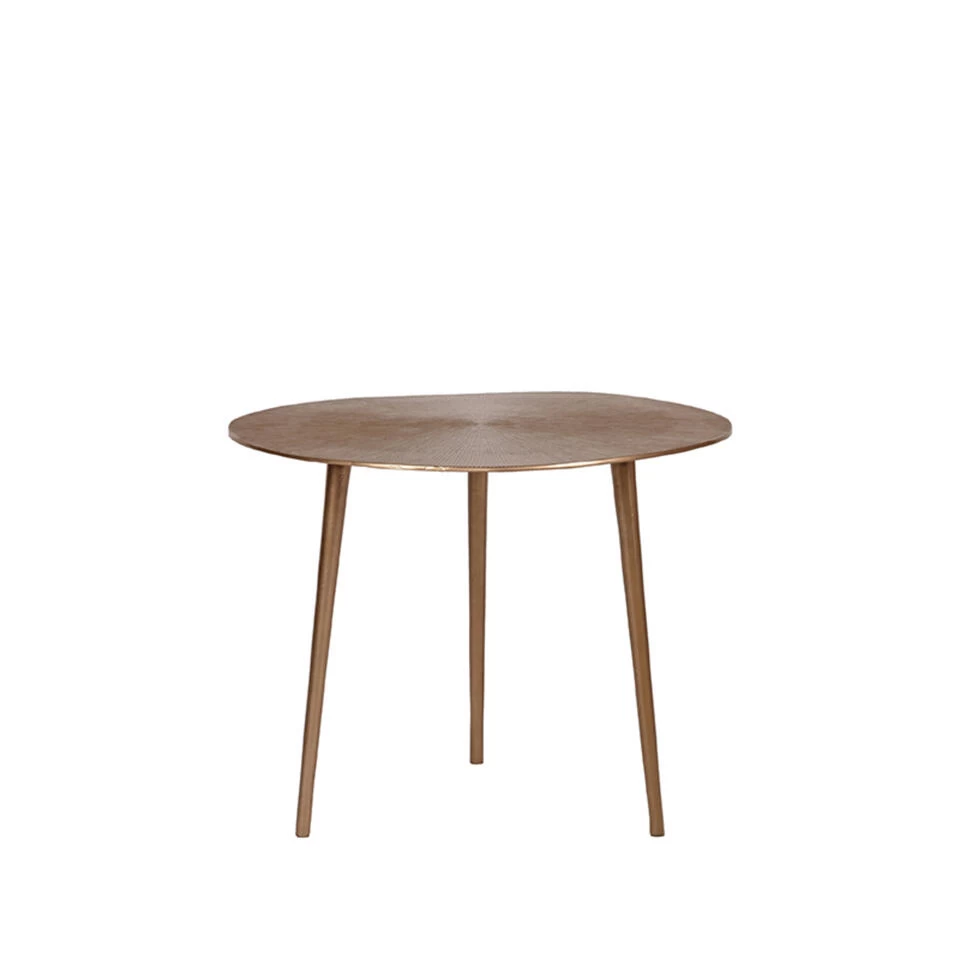 LABEL51 Salontafel Nobby - Antiek Goud - Metaal - 50 Cm