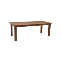 Livingfurn - Eetkamertafel DK - TeakHout - 140x90cm - Bruin