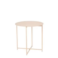 Mica Decorations Mikki Bijzettafel - H40 X Ø40 Cm - Oud Roze