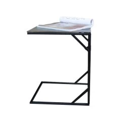 Industriële Laptoptafel Jaden Koper Laag 38x31x48 Cm Aluminium