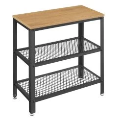 O'DADDY® Wandtafel - Sidetable Industrieel - 60x30x60 - Mangohout