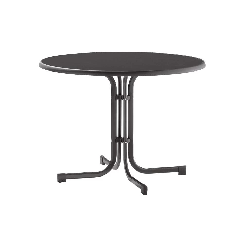 Sieger Boulevard Klaptafel 100 Cm Rond - Antraciet