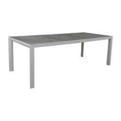 Kings Tuintafel Light Grey - 180x100 Cm