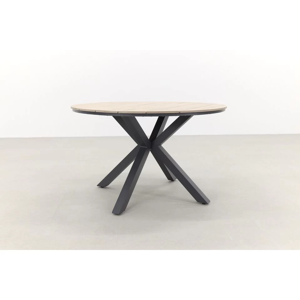 Garden Impressions Edison Tuintafel - 122 Cm. Rond - Afbeelding 2