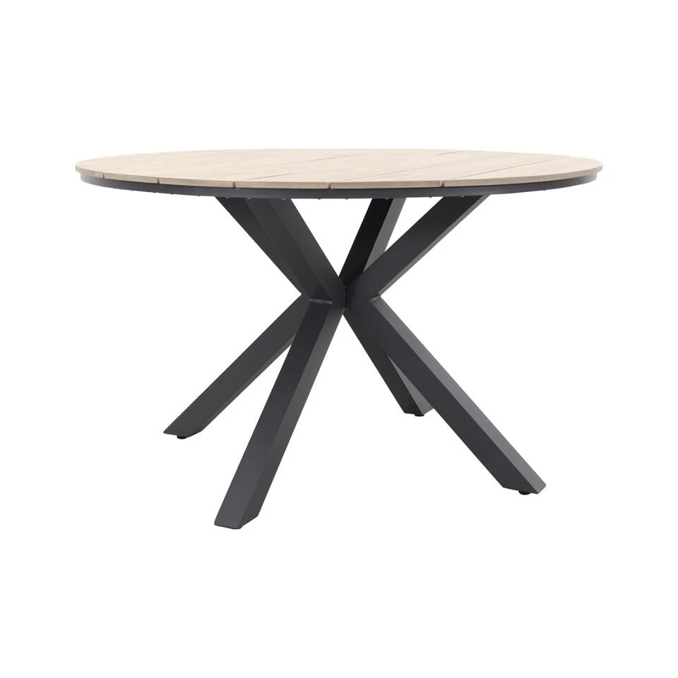 Garden Impressions Edison Tuintafel - 122 Cm. Rond