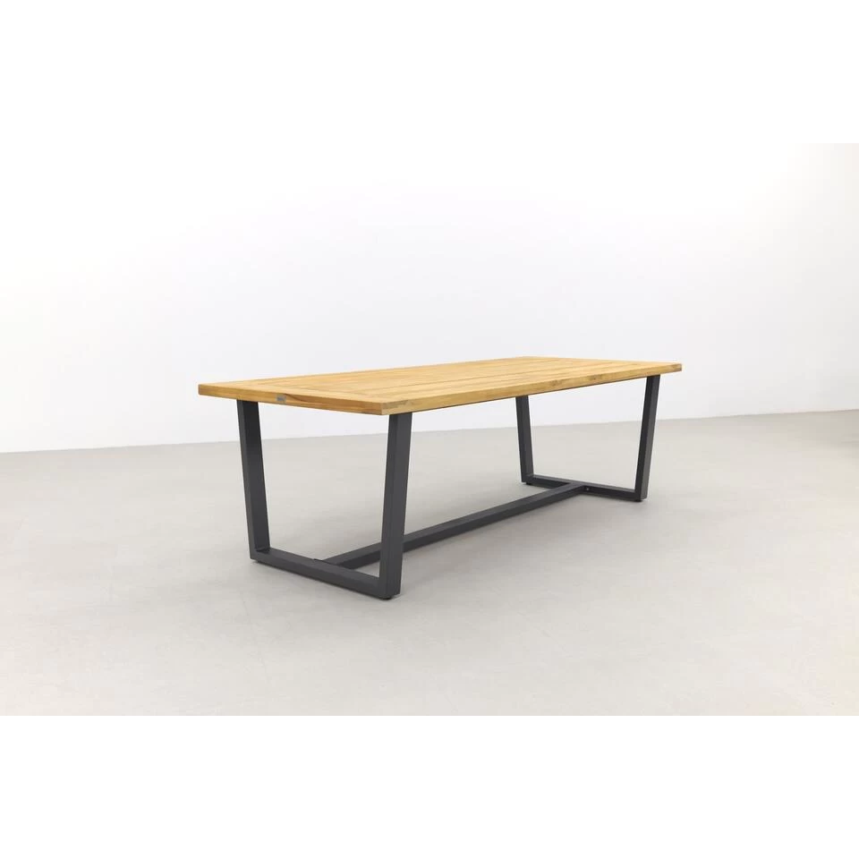 Exotan Murano Teakhouten Tuintafel - 240x100 Cm - Afbeelding 3