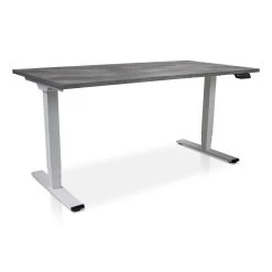MRC COMFORT Elektrisch ARBO Zit-sta Bureau - 180x80cm - Wit - Betonlook