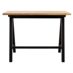 Giga Meubel Bartafel Naturel - 71x140x105cm - Eikenhout - Tafel Oliveto