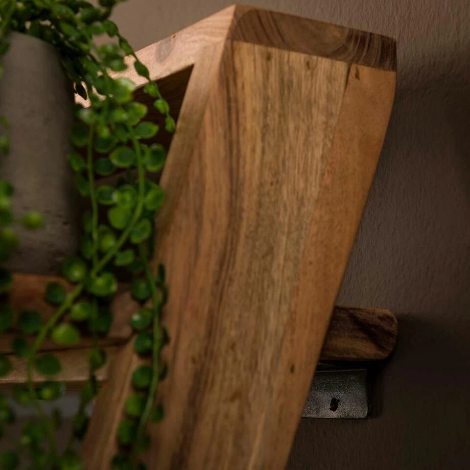 Silvio Bureau Acacia - Hout - Bruin - Afbeelding 3