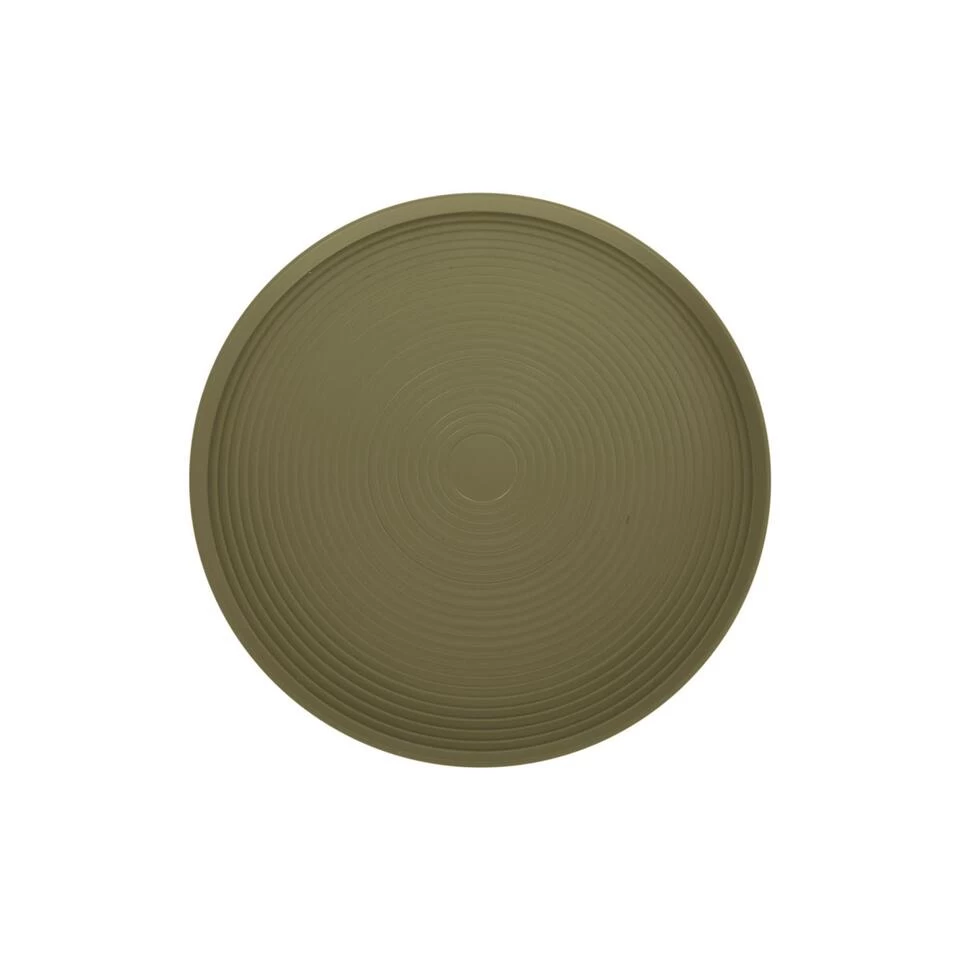 Leitmotiv Bijzettafel Force - Small - Aluminium Mosgroen - Γ40x37,5cm - Afbeelding 2