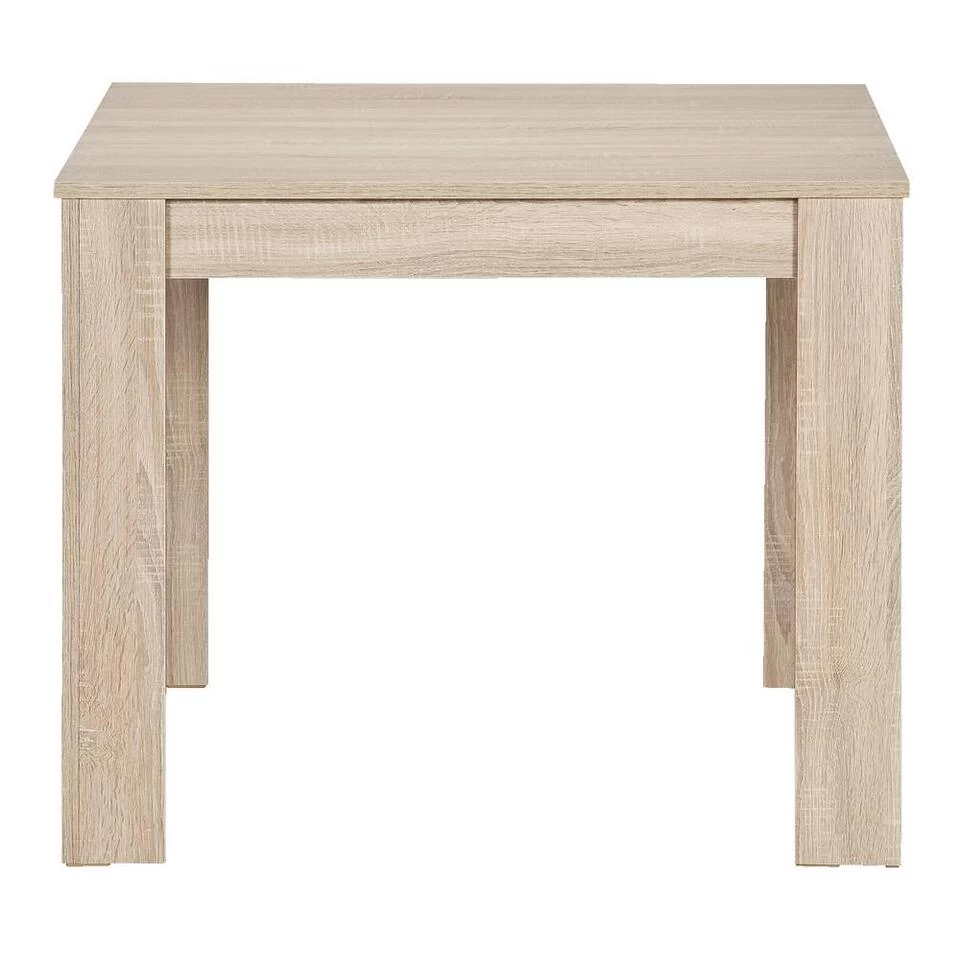 Eetkamertafel Sepp - Eikenkleur - 75x80x80 Cm