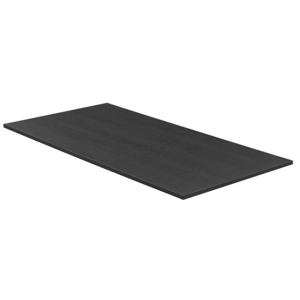 Bureaublad Zit/sta Bureau Homeworx - Zwart - 160x80 Cm