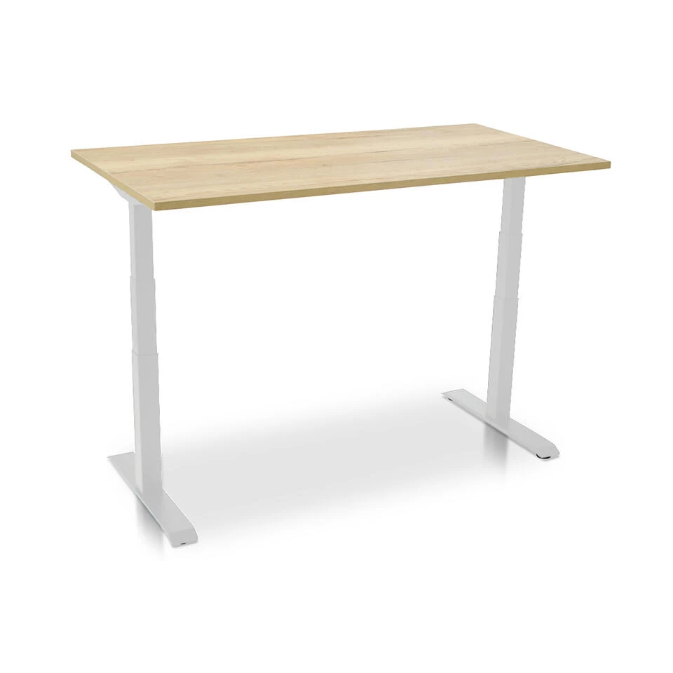 MRC PRO Elektrisch ARBO Zit-sta Bureau - 160x80 Cm Robuust Eiken - Afbeelding 2