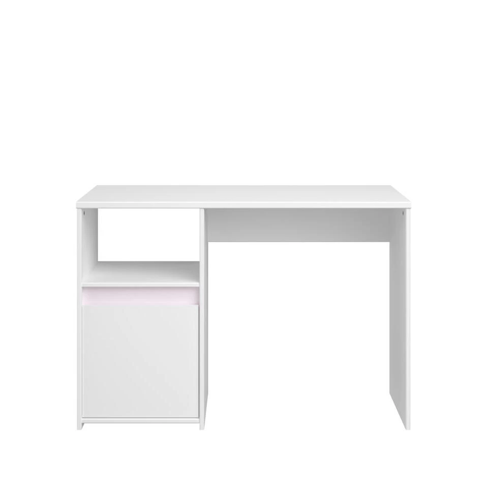 Bureau Bobby - Wit - 75x110x50 Cm