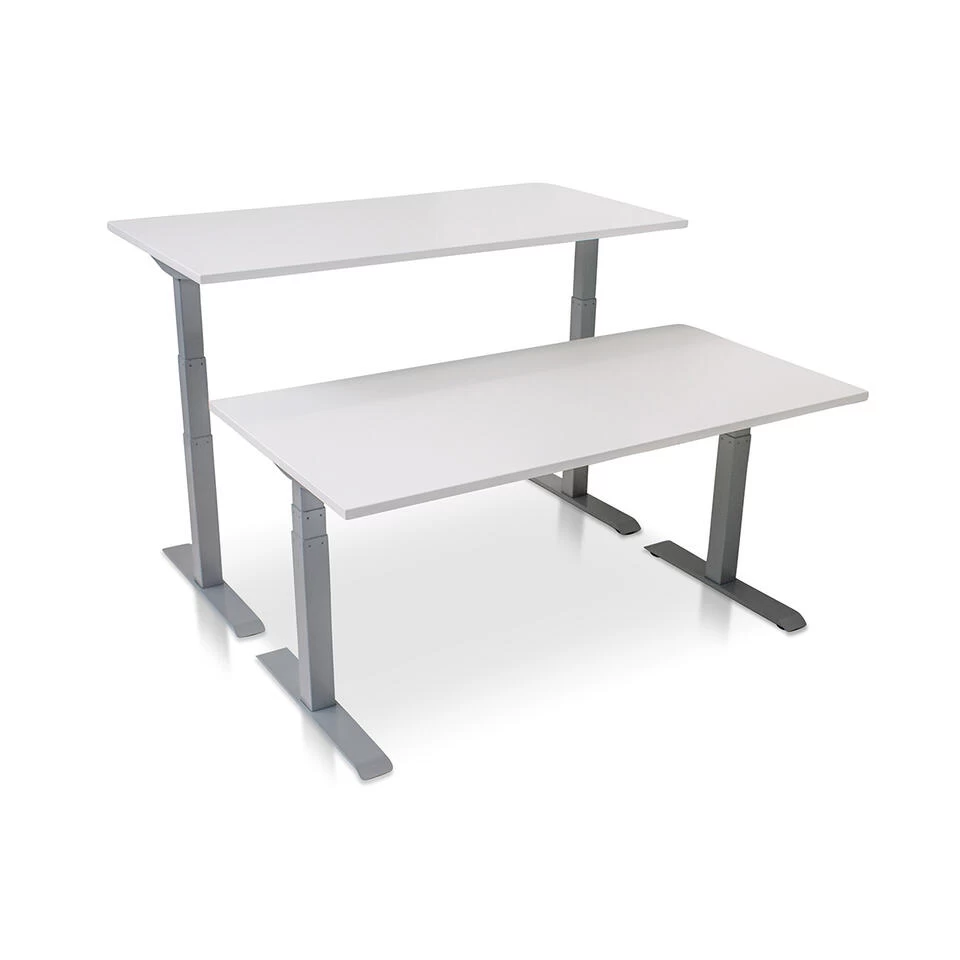 MRC PRO Elektrisch ARBO Zit-sta Bureau - 120x80 Cm - Wit - Afbeelding 2