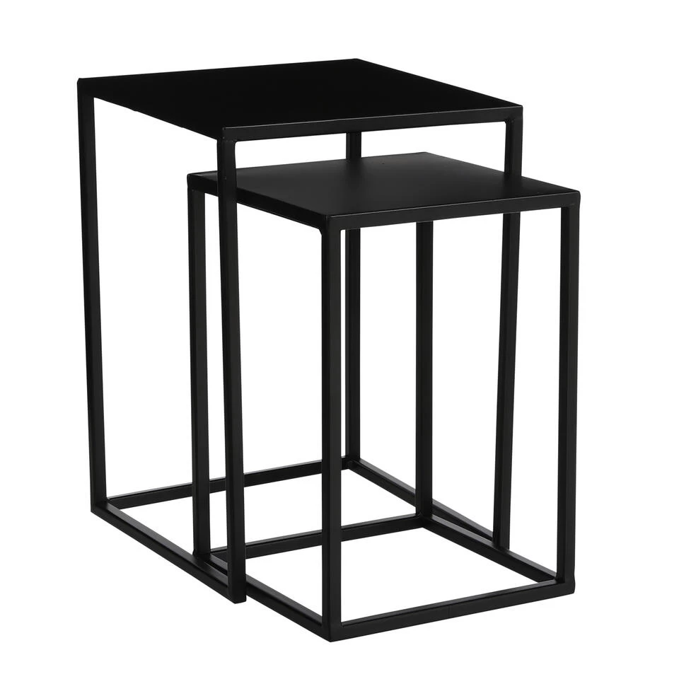 Mica Decorations Goa Bijzettafel Set Van 2