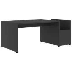 VidaXL Salontafel 90x45x35 Cm Spaanplaat Grijs