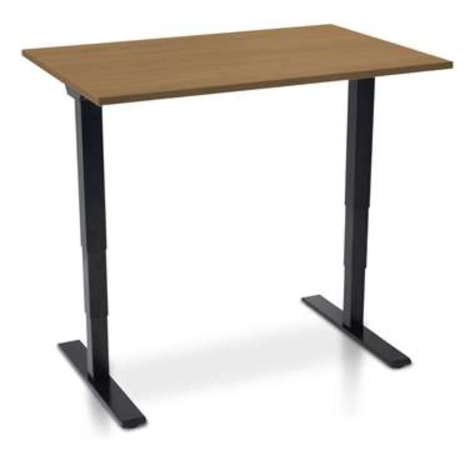 MRC COMFORT Elektrisch Zit Sta Bureau - 140x80 - Havanna - Afbeelding 2