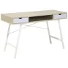 Beliani Bureau CLARITA - Lichte Houtkleur Mdf