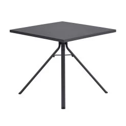 Garden Impressions Rimini Tuintafel 80x80 Cm Donker Grijs