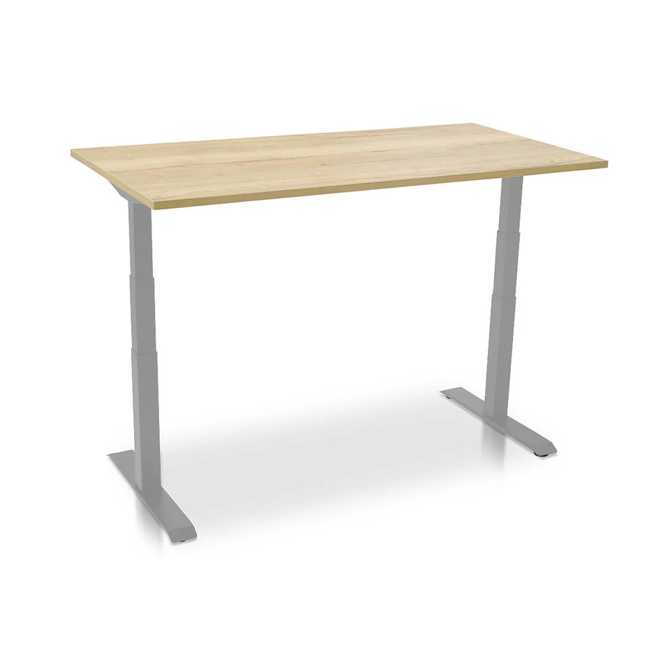 MRC PRO Elektrisch ARBO Zit-sta Bureau - 160x80 Cm Robuust Eiken - Afbeelding 2