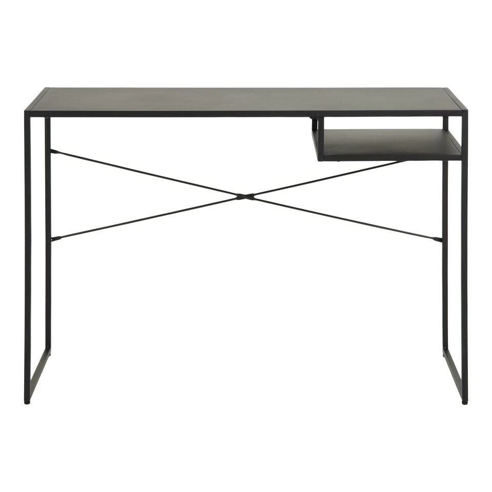 Sohome Bureau Joannie - 110 X 45cm - Zwart - Afbeelding 3