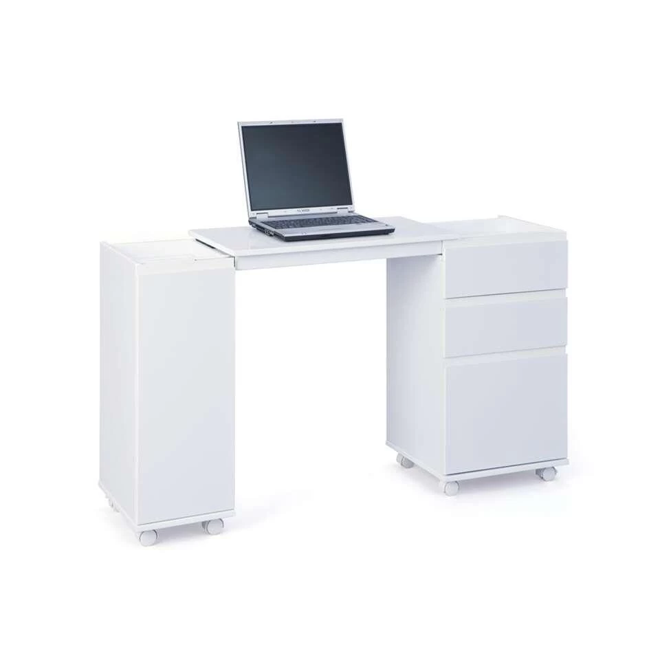 Bureau Fix - Wit - 72x66x36 Cm - Afbeelding 4
