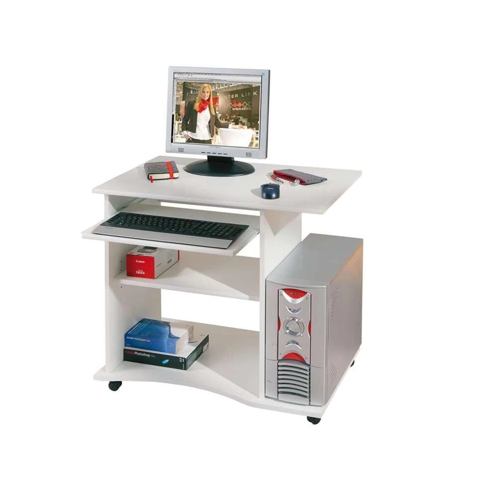 Bureau Pepe - Wit - 75x80x50 Cm