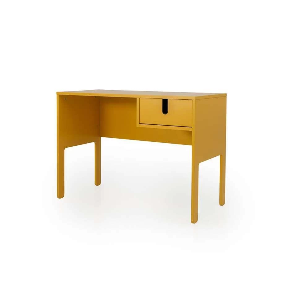 Tenzo Bureau Uno - Mosterd - 75x105x50 Cm - Afbeelding 2