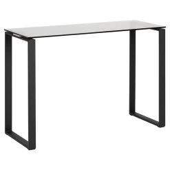 Sidetable Kane - Zwart - 76x110x40 Cm
