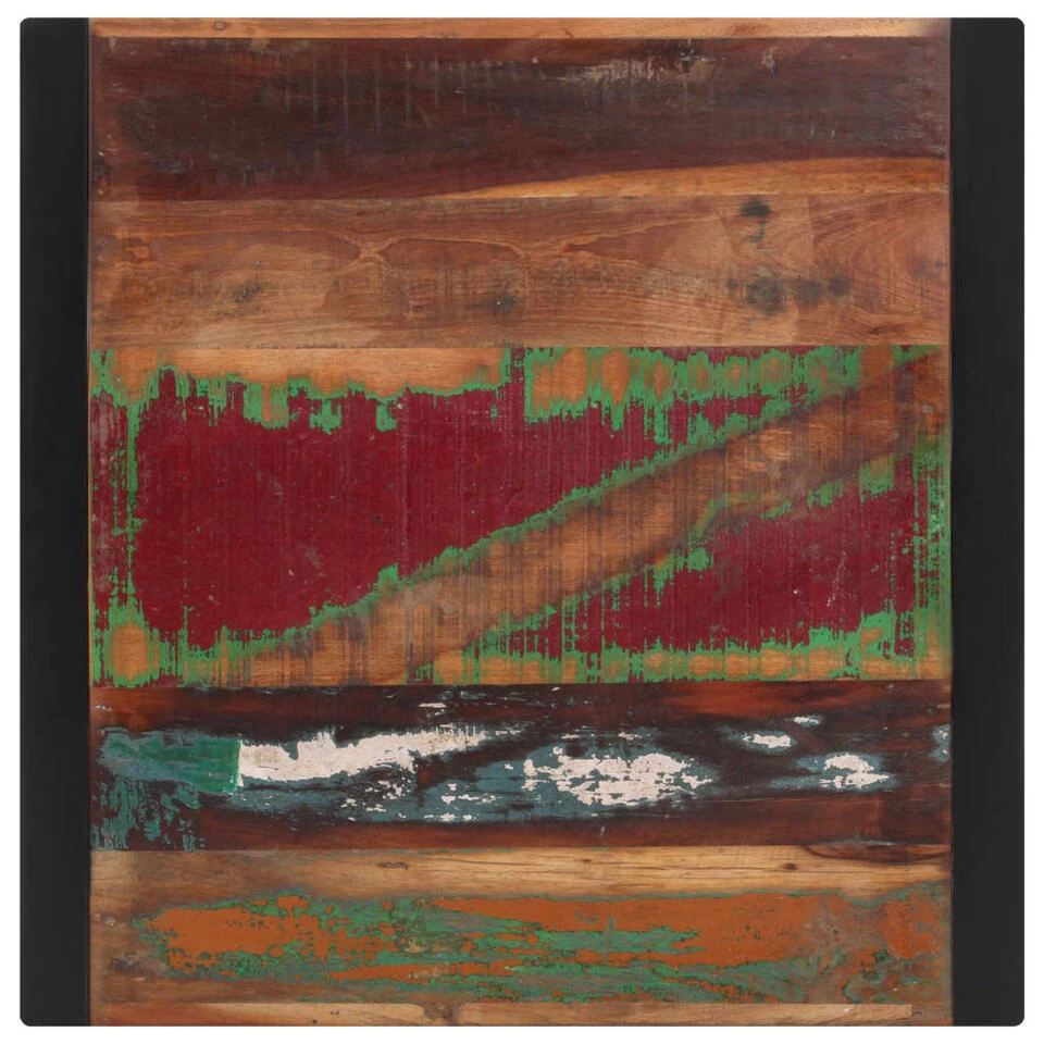 VidaXL Eettafel 70x70x75 Cm Massief Gerecycled Hout - Afbeelding 3