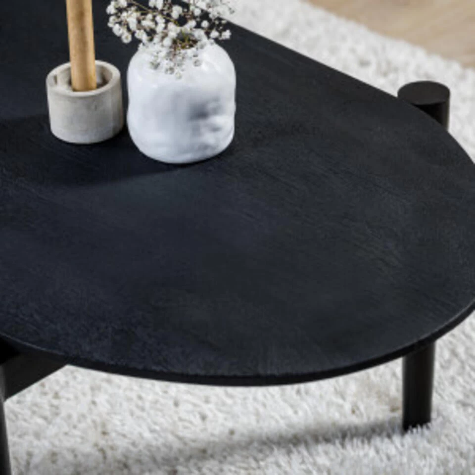 Hoyz Collection - Salontafel Z340 Zwart - 120x60x40 - Afbeelding 3